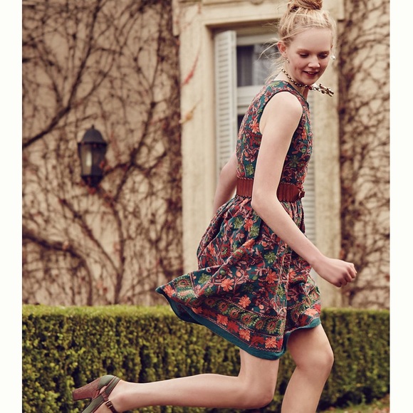 Anthropologie Adelyn Rae embroidered dress - Picture 2 of 12